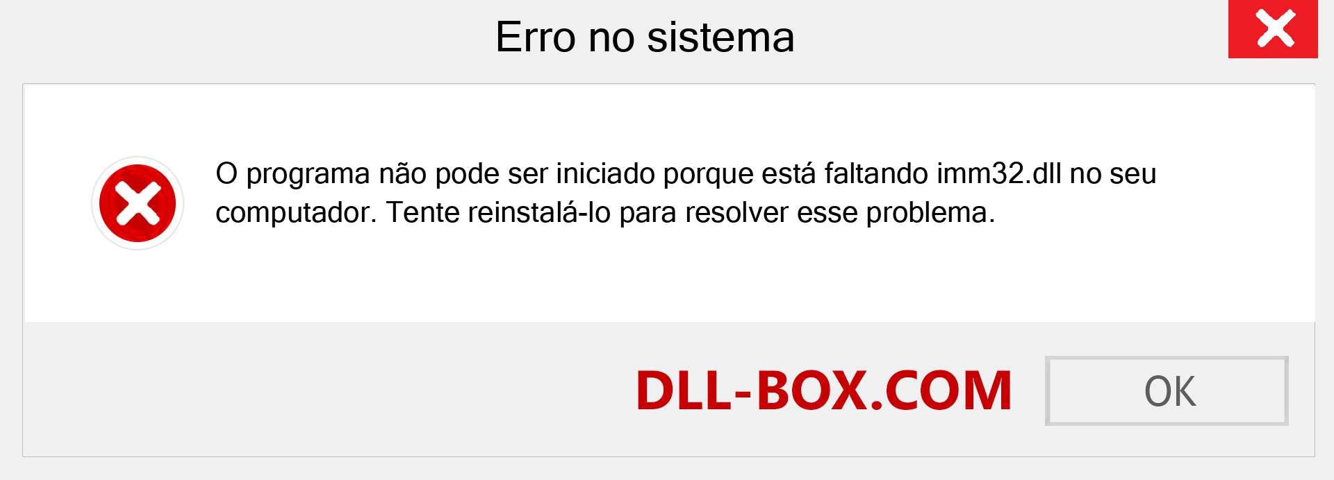 Arquivo imm32.dll ausente ?. Download para Windows 7, 8, 10 - Correção de erro ausente imm32 dll no Windows, fotos, imagens