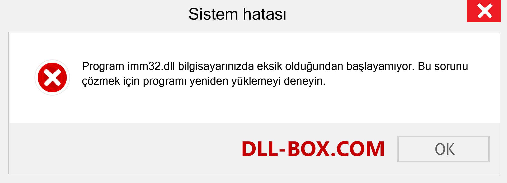 imm32.dll dosyası eksik mi? Windows 7, 8, 10 için İndirin - Windows'ta imm32 dll Eksik Hatasını Düzeltin, fotoğraflar, resimler